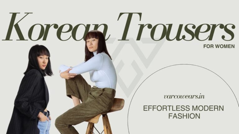 5 Stylish Korean Trousers For Women: Effortless Fashion korean trousers for women