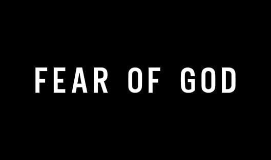 fear-of-god men's drop shoulder t-shirt